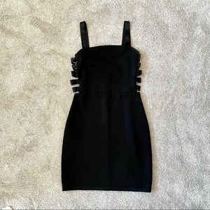 Express Black Mini Cocktail Dress - Size Small.